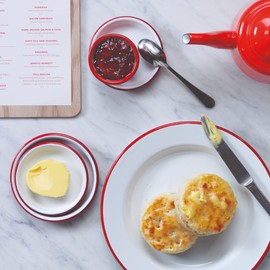 FALCON Enamel Sauce Dish 10cm Red
