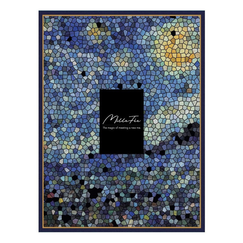 MilleFée Painting Eyeshadow, Gogh Series Complete Box, 4 Pieces, Box