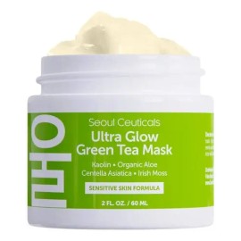 Seoul Ceuticals Ultra Glow Green Tea Mascarilla Te Verde Tipo De Piel Toda Piel                                                                       