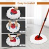 Aiyiried 3 Pcs Mop Head Replacements Microfibre Compatible With Vileda
