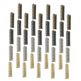 PACKOVE 120pcs Shoelace Tips Durable Replacement Caps for Sneakers Hoodies Pants Drawstrings Stylish Accessory for DIY Repair and Versatile Design