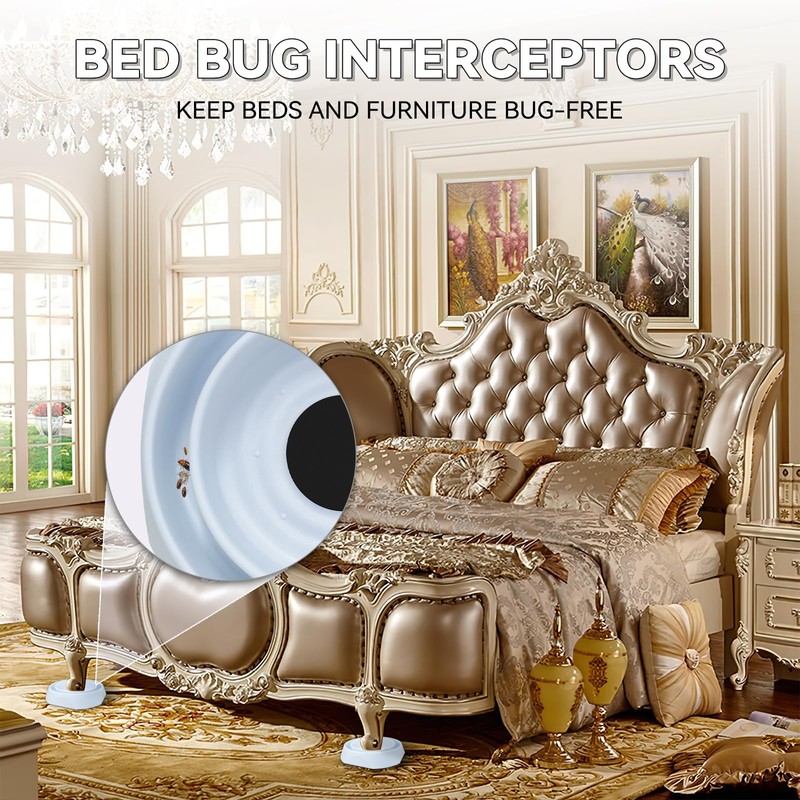 Bed Bug Interceptors Trap Detector | Bedbug Traps for Bed