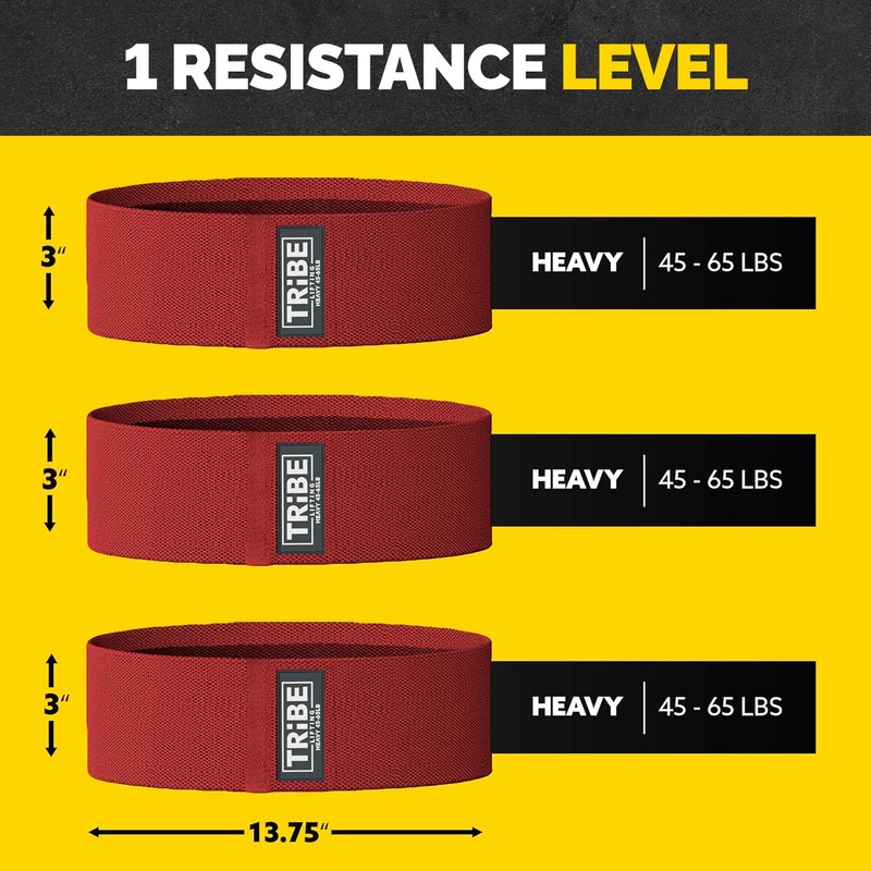 Fabric Resistance Bands for Legs - Workout Bands Resistance Bands