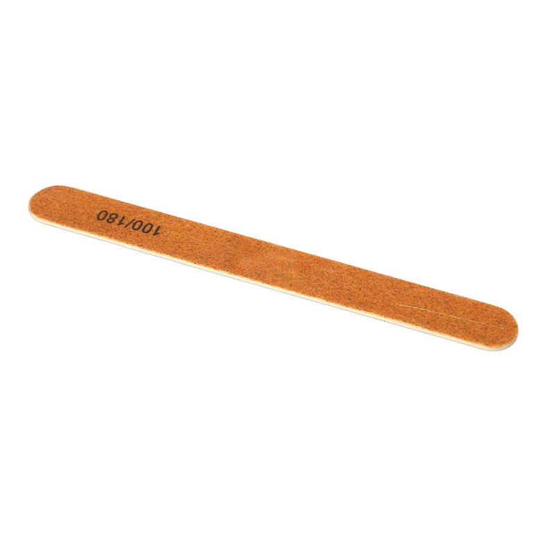 10pcs Nail File Professional Wood Core Reusable Double Sides Washable
