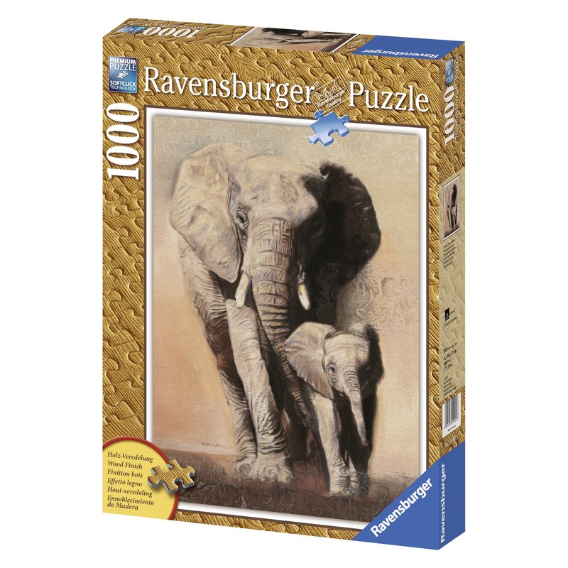 Ravensburger 19002 Jigsaw Puzzle 1,000 Pieces Wooden Texture "Great Guardian"