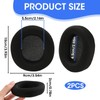 2PCS Earpads Replacement Fit for SteelSeries Gaming Earphone Pads Compitable