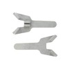 Bon 11-289 Cast Aluminum Bricklayer's Corner Blocks, Sold in Pairs