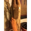 Stuffed Skinny Bunny Rabbit w/Carrot Primitive Country Rustic Handmade Decor