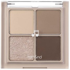 rom&nd Better Than Eyes Korean Makeup Eyeshadow Palette, Intense and Long-Lasting Finish, Matte and Shimmering, Warm Neutrals, 6.5 g (03 Dry Ragas)