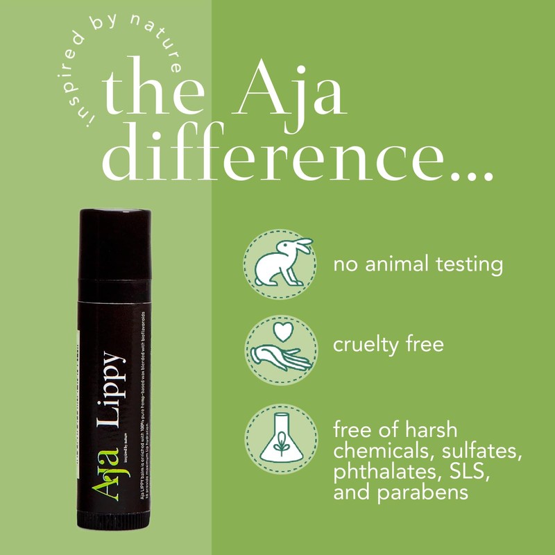 Aja LIPPY Balm - Plant-Based Lip Hydration with BioFlavins (3