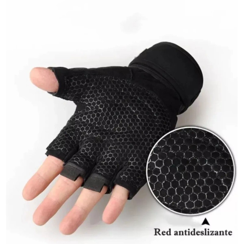 Guantes Gym Tacticos Pesas Crossfit Gimnasio Mujer Hombre