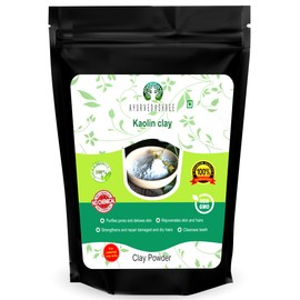 AYURVEDASHREE Kaolin Clay 100 Gm | Gentle Clay for Face Pack | Skin Care | Cleans Skin Pore | Exfoliates & Detoxifies Skin | Removes Excess Sebum from Skin | Perfect for Natural DIY Skin Cleansers.