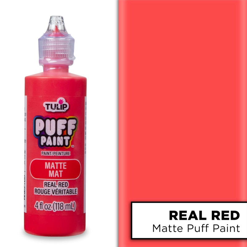 Tulip Puff Fabric Paint Matte Finish , Permanent Craft Paint