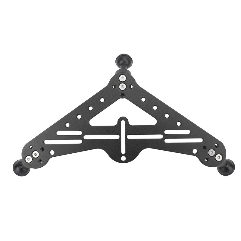 Diving Tray Rig Video Triangular Stabilizer Tripod Base Bracket SLR