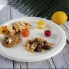 PRISTINE ENTERPRISE Disposable Plates - 9 Inch Rigid Biodegradable and
