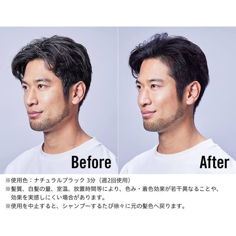 【Syoss】 Color Treatment FOR MEN Natural Black (Hair Color for