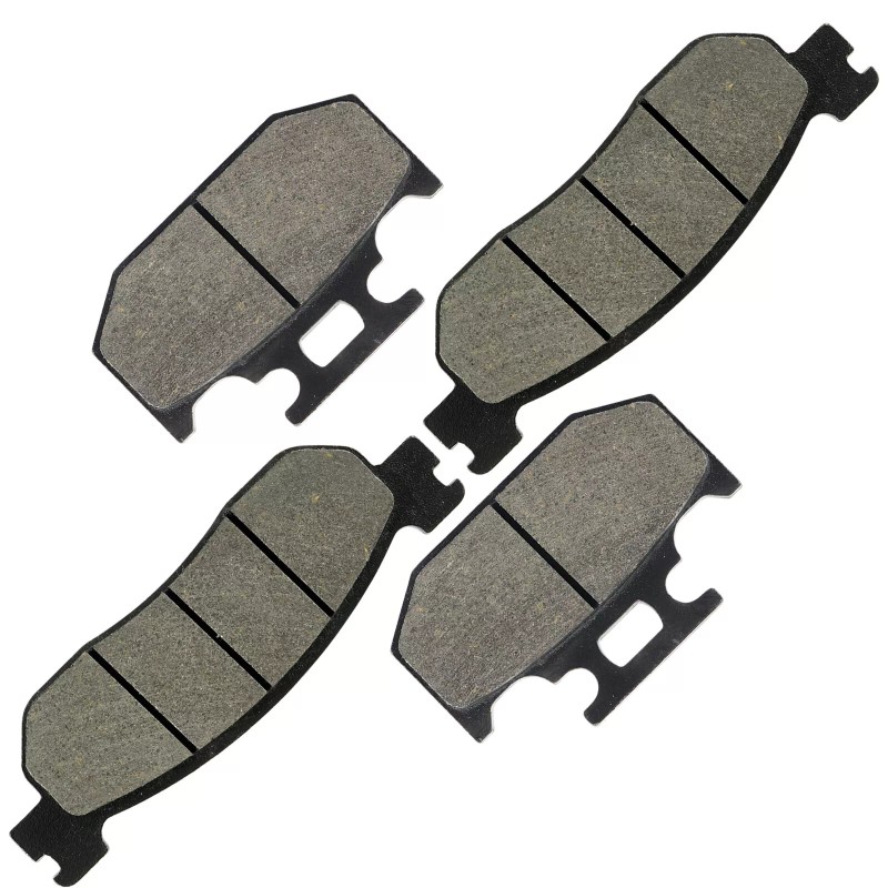 Caltric Front Rear Brake Pads for Yamaha XT250 2008 2009