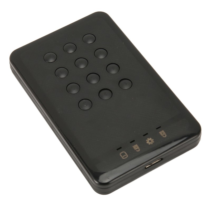 Encrypted Hard Drive Enclosure 2.5inch USB3.0 SATA Password Access Hardware