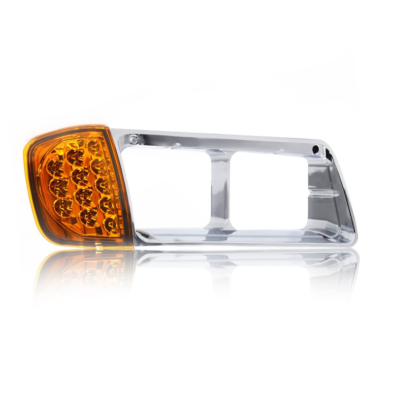Torque Headlight Bezel Passenger Right Side Replacement for 1989-2002 Freightliner