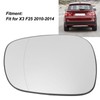Heated Mirror Glass Scratch Resistant Weatherproof Reaview Mirror Glass with