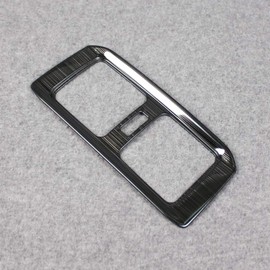 RUIQ Toyota RAV4 5th Generation XA50 Series Interior Rear Seat Drink Holder Cover Garnish for TOYOTA RAV4 (Black Color)