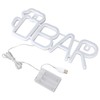 LED Neon Sign BAR Shape Design USB Or Battery Powered