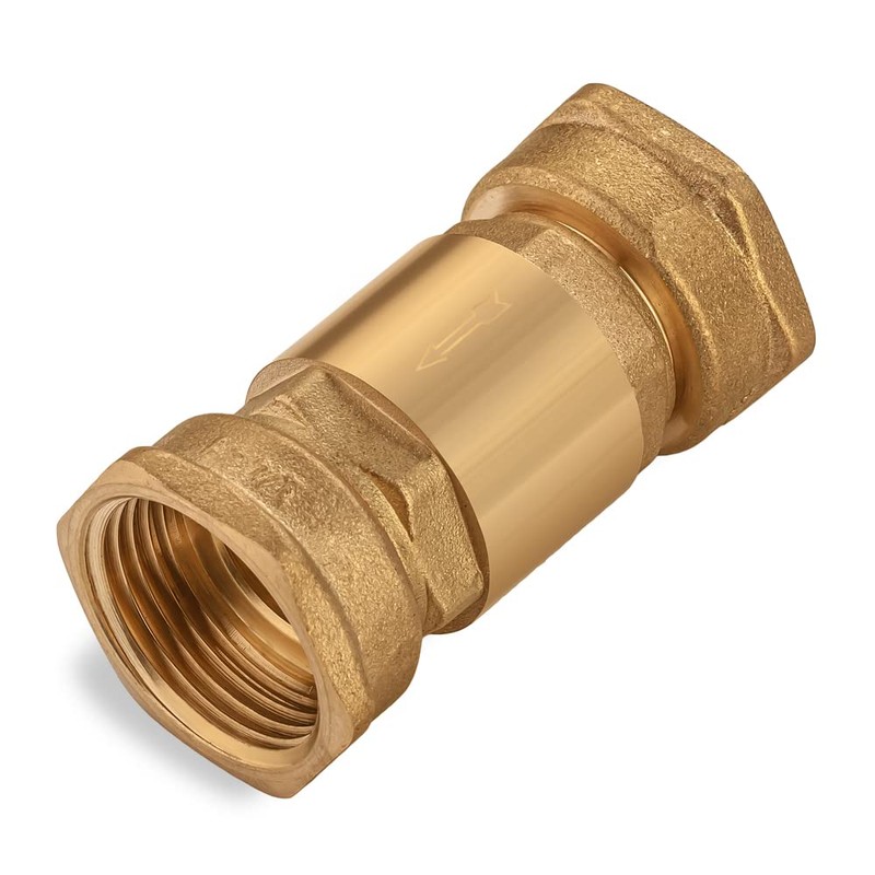 One Way Check Valve 3/4" Female Backflow Preventer, Check Valve