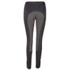 PFIFF Unisex Vollbesatzreithose, Black (Black/Brown), 176
