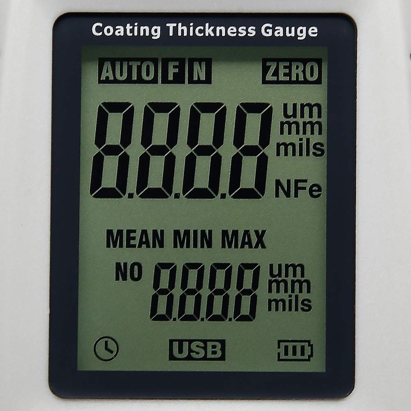 AMTAST Coating Thickness Gauge Digital Paint Thickness Meter Tester with