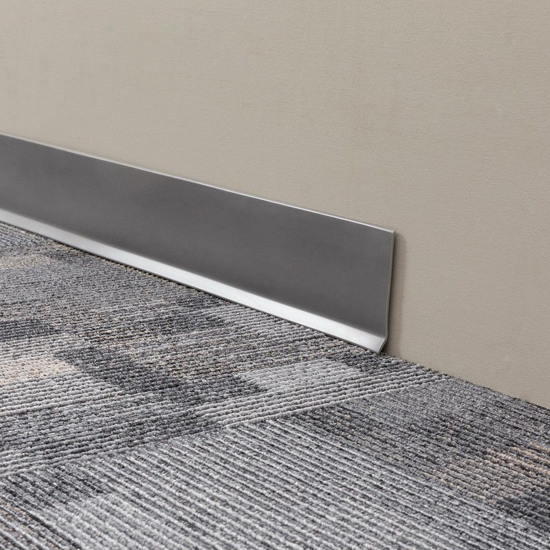 Mohawk Peel and Stick Vinyl Wall Base in Smoke 4”W