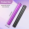 AOZUO 2 Pack Metal Tube Container, Cases Portable Aluminum Waterproof