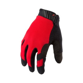 212 Performance Gloves MGTS-BL02-010 Mechanic Touch Gloves, Touch-screen Compatible, Red, Large