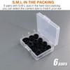 TENNMAK 12X Eartips Replacement for JBL Endurance Peak 3 /