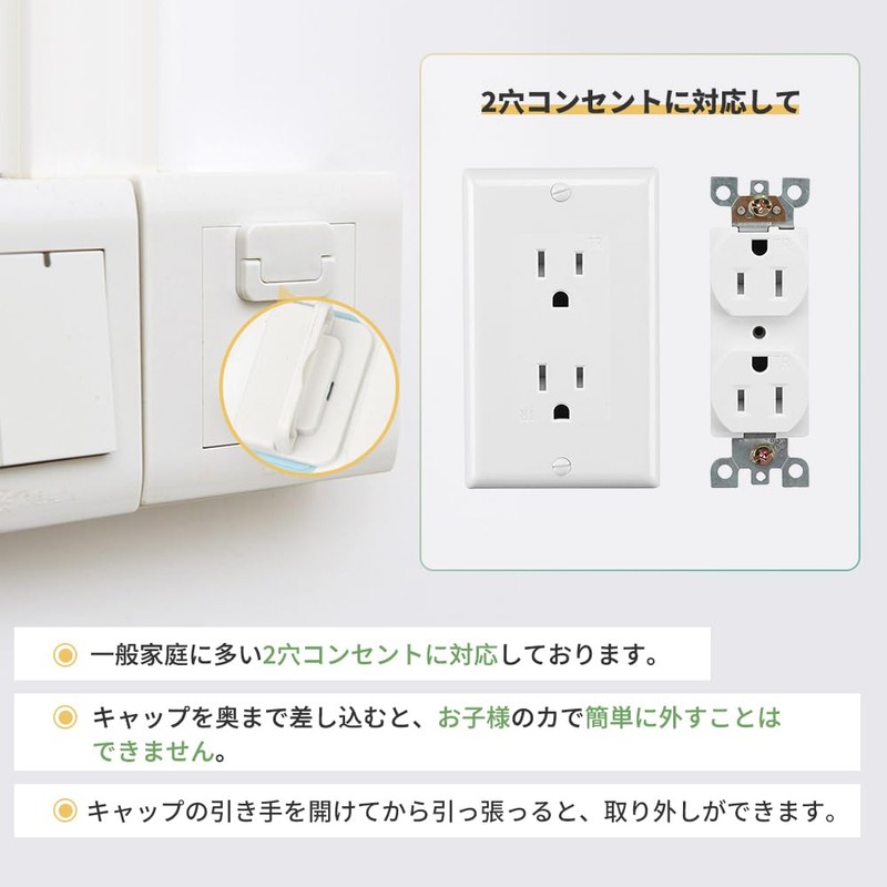 YFFSFDC Outlet Cover, 20 Pack Outlet Cap, Outlet Guard Cover,