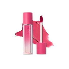 espoir Couture Lip Tint Fitting Blur #7 Berry Tart 0.14oz | Soft and Creamy Color for Blurry Lip Look | Smudge-Proof Fixing Lip Stain | Lightweight and Comfortable Matte Finish