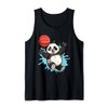 Panda Basketball Player Outfit Slam Dunk For Men Boys Tank