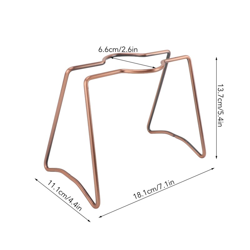 Pour Over Coffee Dripper Stand with Stability, Efficient Hand Brewing,