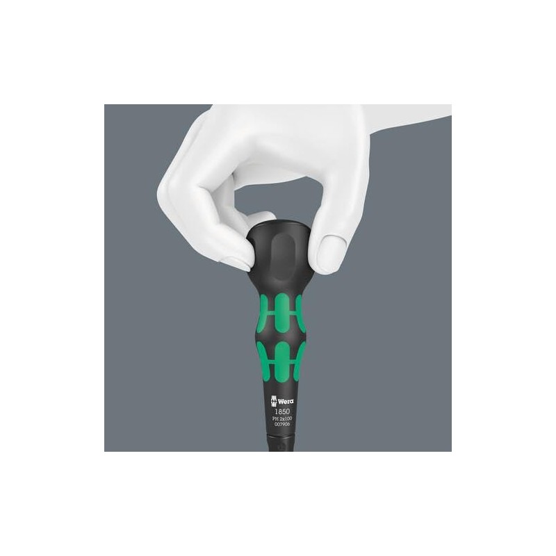Wera 1834 Kraft Foam Ball Grip Slotted Screwdriver 1.0 x