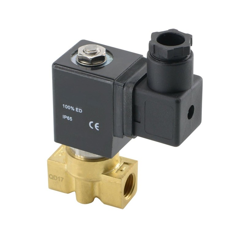 Fittingstore - G1/4 inch solenoid valve closed without current, 24