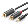 UGREEN 3.5mm male to 2RCA male cable 2M (10510)