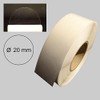 Sealing Labels on Roll Transparent Diameter 20 mm Pack of