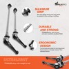IMPALAPRO Bike Ultralight Titanium Bicycle Quick Release Set - Quick