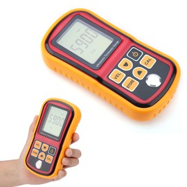 GM100 Digital Ultrasonic Thickness Gauge Tester Ultrasonic Thickness Gauge Thickness Gauge Auto Calibration Sound Velocity Meter 1.2~225mm Steel Width Testing Monitor
