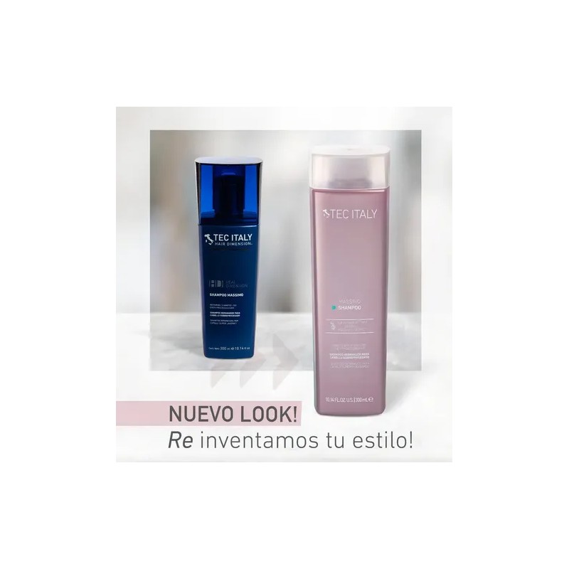 Shampoo Tec Italy Massimo Reparador Cabello 300ml