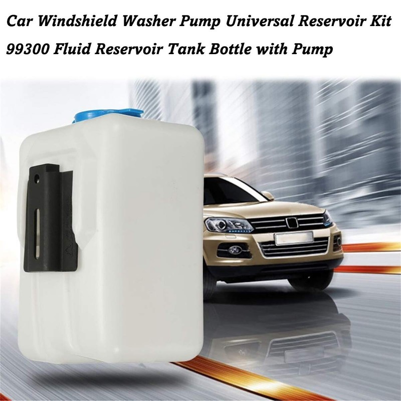 Swess Car Windshield Washer Pump Universal Reservoir Kit 99300 Fluid