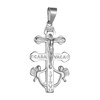 COTTVOTT Cruz De Caravaca Cross Jesus Crucifix Charm Pendant Catholic