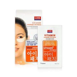 Luke 루크 비타민 하이드로겔 아이패치 5회용 (10매입) Luke Vitamin Hydrogel Eye Patch 5 Uses (10 Sheets)