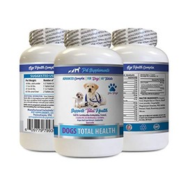 PET SUPPLEMENTS & NUTRITION LLC Dog Immune System Supplements - Dogs Total Health Control - Immune Support - Hair Skin Nails Oral Eye Health Formula - Dog Calcium Bones - 2 Bottles (120 Treats)