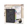 Libreta Universitaria Cuaderno Profesional 5 Color 300 Hoja Color Negro