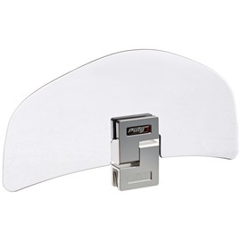 Puig 4717H deflectors arc radius 300 mm. Windscreen, transparent/smoke grey